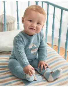 Pelele tricot recién nacido