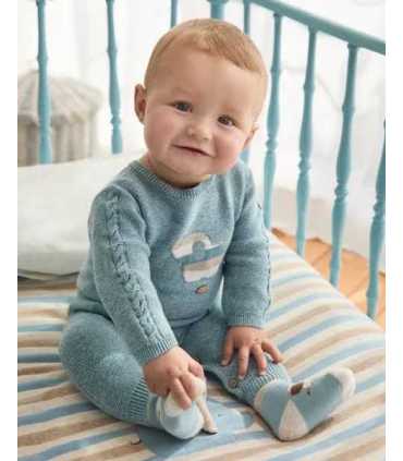 Pelele tricot recién nacido