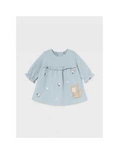 Vestido ardilla recién nacida