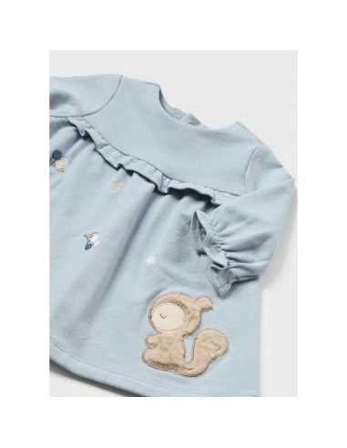 Vestido ardilla recién nacida