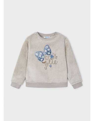Sudadera pelo niña