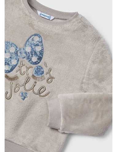 Sudadera pelo niña