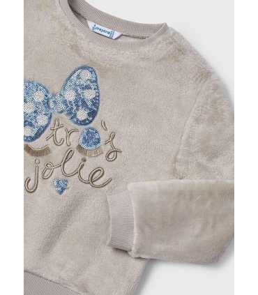 Sudadera pelo niña