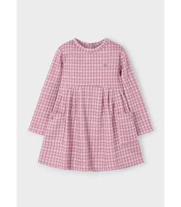 Vestido pata de gallo niña