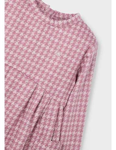 Vestido pata de gallo niña