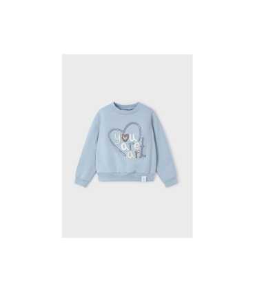 Sudadera bordada niña