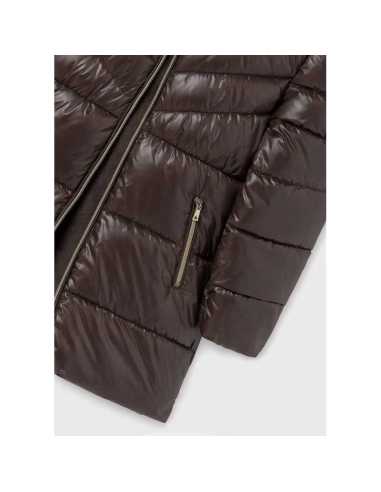 Chaquetón largo brillo chica