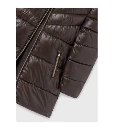 Chaquetón largo brillo chica