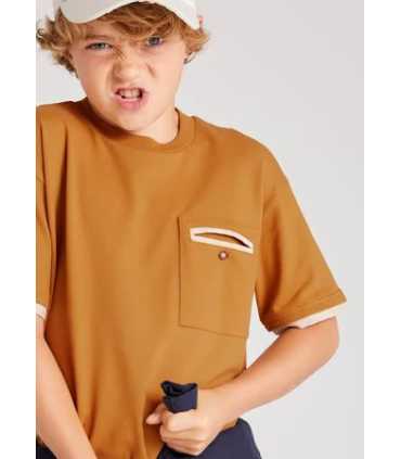 Camiseta contrastes chico