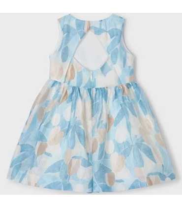 Vestido estampado flores niña