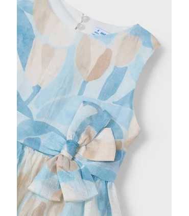 Vestido estampado flores niña