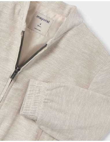 Cazadora vestir con lino niño