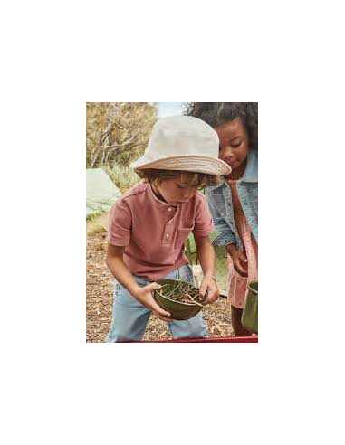 Polo cuello mao niño