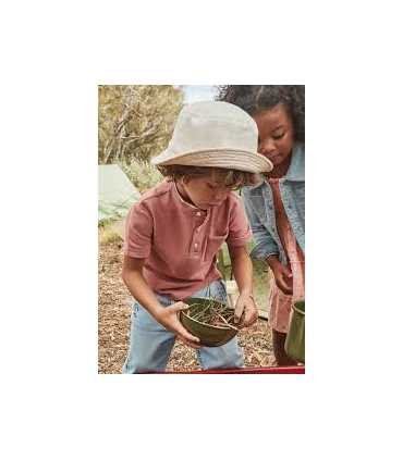 Polo cuello mao niño