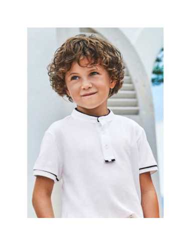 Polo cuello mao niño