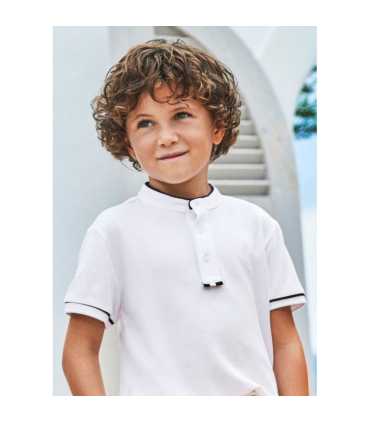 Polo cuello mao niño