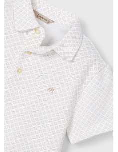 Polo estampado geométrico niño 2