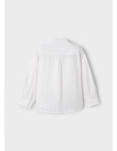 Camisa manga larga con lino niño 2