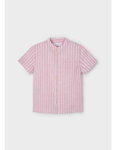 Camisa cuello mao con lino niño
