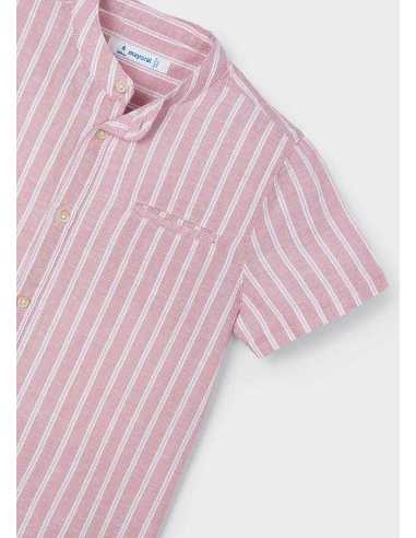 Camisa cuello mao con lino niño