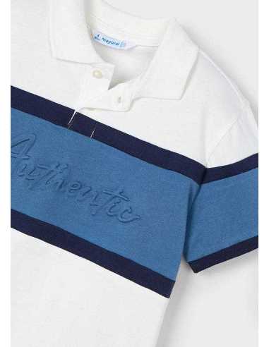Polo bloque color niño