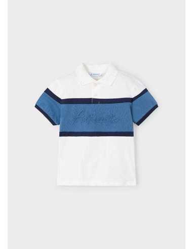 Polo bloque color niño