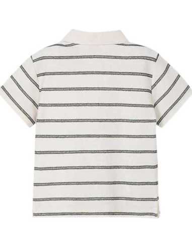 Polo bolsillo rayas niño