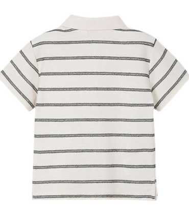 Polo bolsillo rayas niño