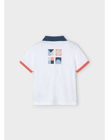 Polo gráfica espalda niño