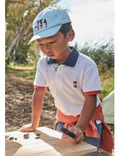 Polo gráfica espalda niño