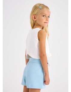 Top detalle plisado niña 2