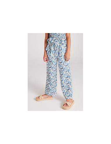 Pantalón estampado chica