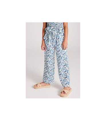 Pantalón estampado chica