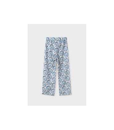 Pantalón estampado chica