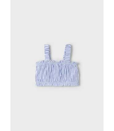 Blusa con top rayas niña