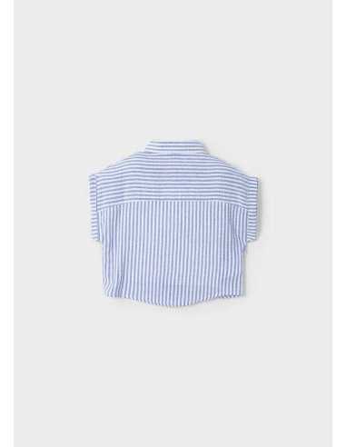 Blusa con top rayas niña