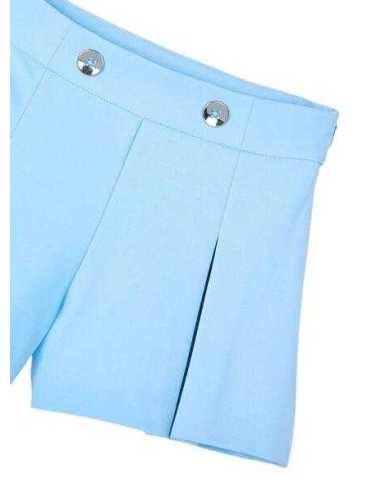 Pantalón corto fuelles niña