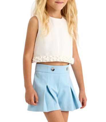 Pantalón corto fuelles niña