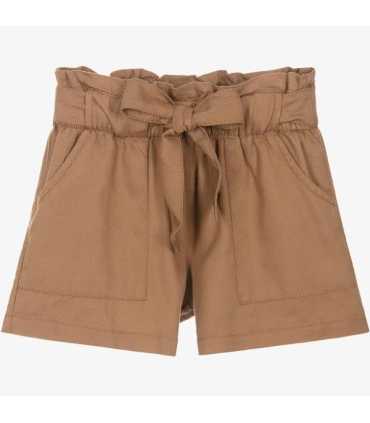 Pantalón corto lazada niña