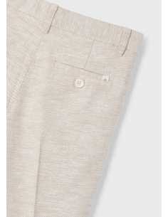 Bermuda vestir con lino niño 2