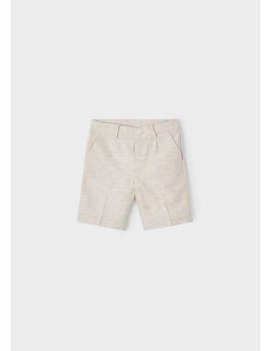 Bermuda vestir con lino niño
