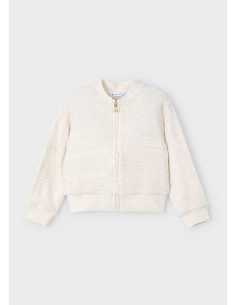 Cazadora croché niña