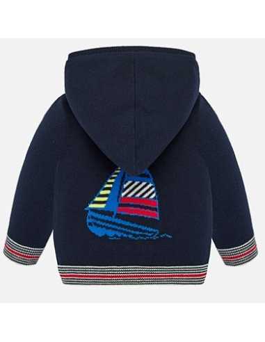 CARDIGAN TRICOT INTARSIA