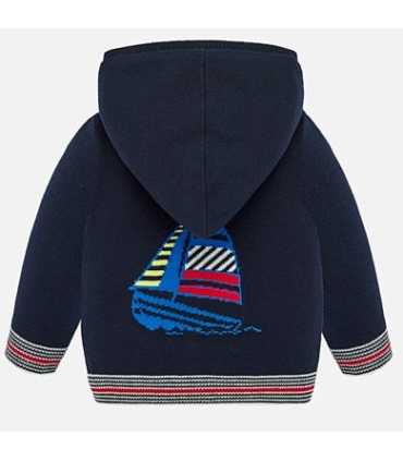 CARDIGAN TRICOT INTARSIA