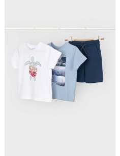 Conjunto 3 piezas tortuga niño