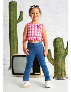 Legging vaquero acampanado niña