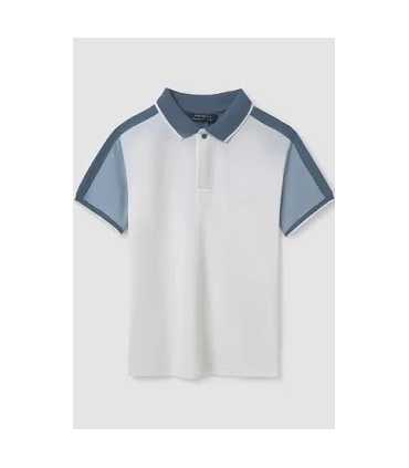 Polo contrastes color chico