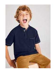 Polo cuello mao chico