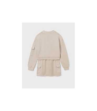 Conjunto falda cargo y sudadera chica