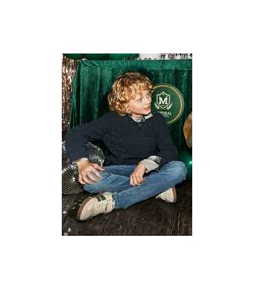 Pantalón vaquero básico entallado unisex